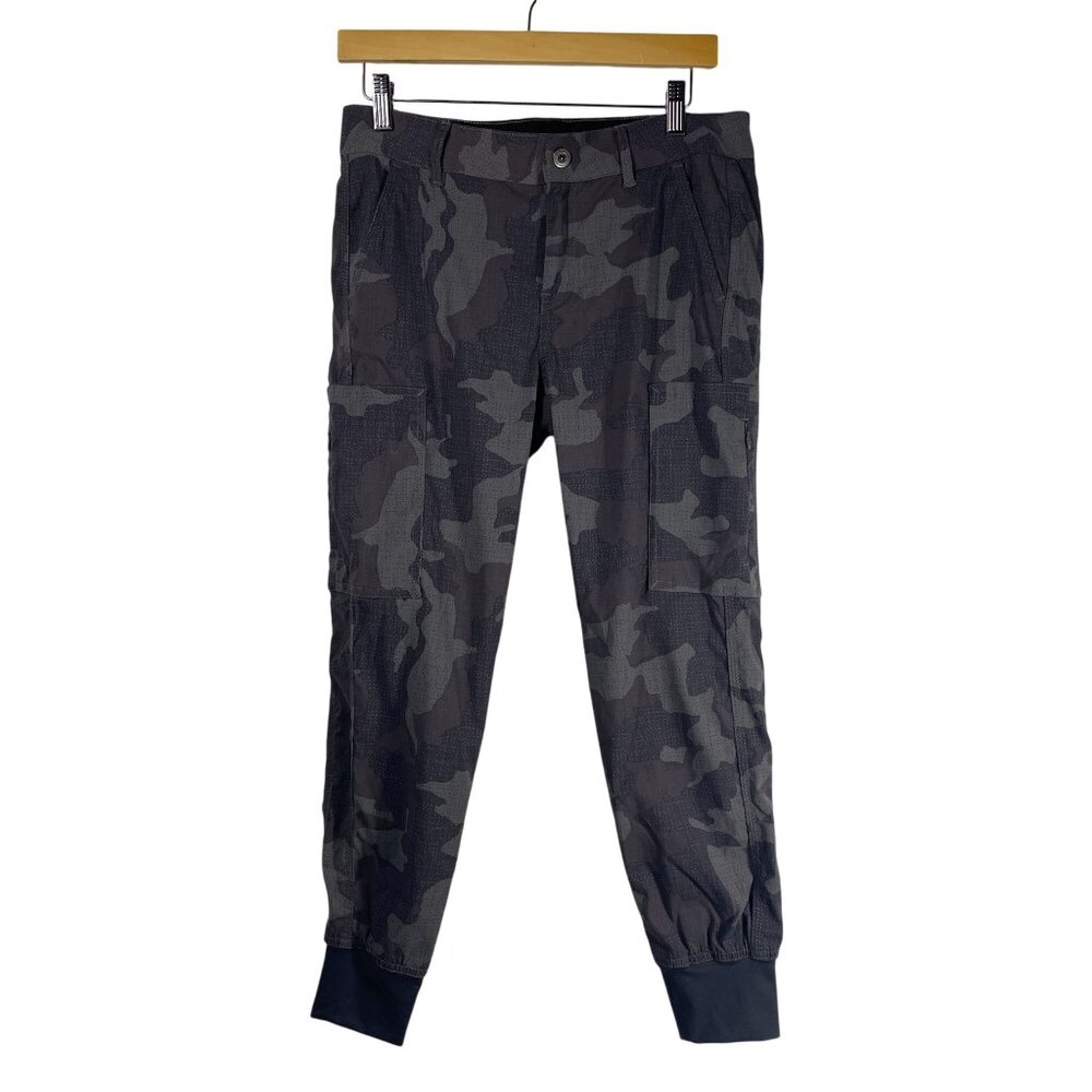 PrAna Women's Camo Outdoor Jogger Pants Gray Size 4